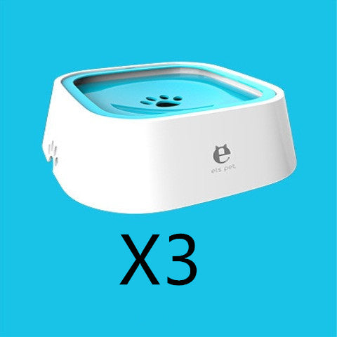 Pet Water Bowl - Slow Water Feeder Dispenser