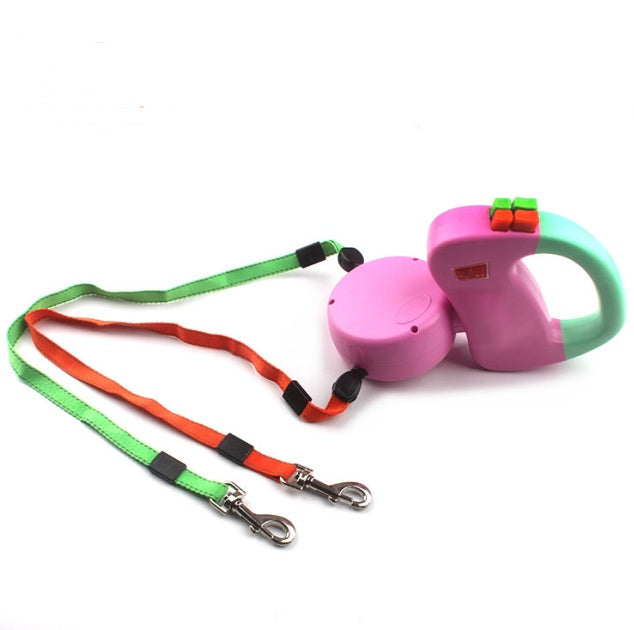 Dual Pet Dog Walking Leash