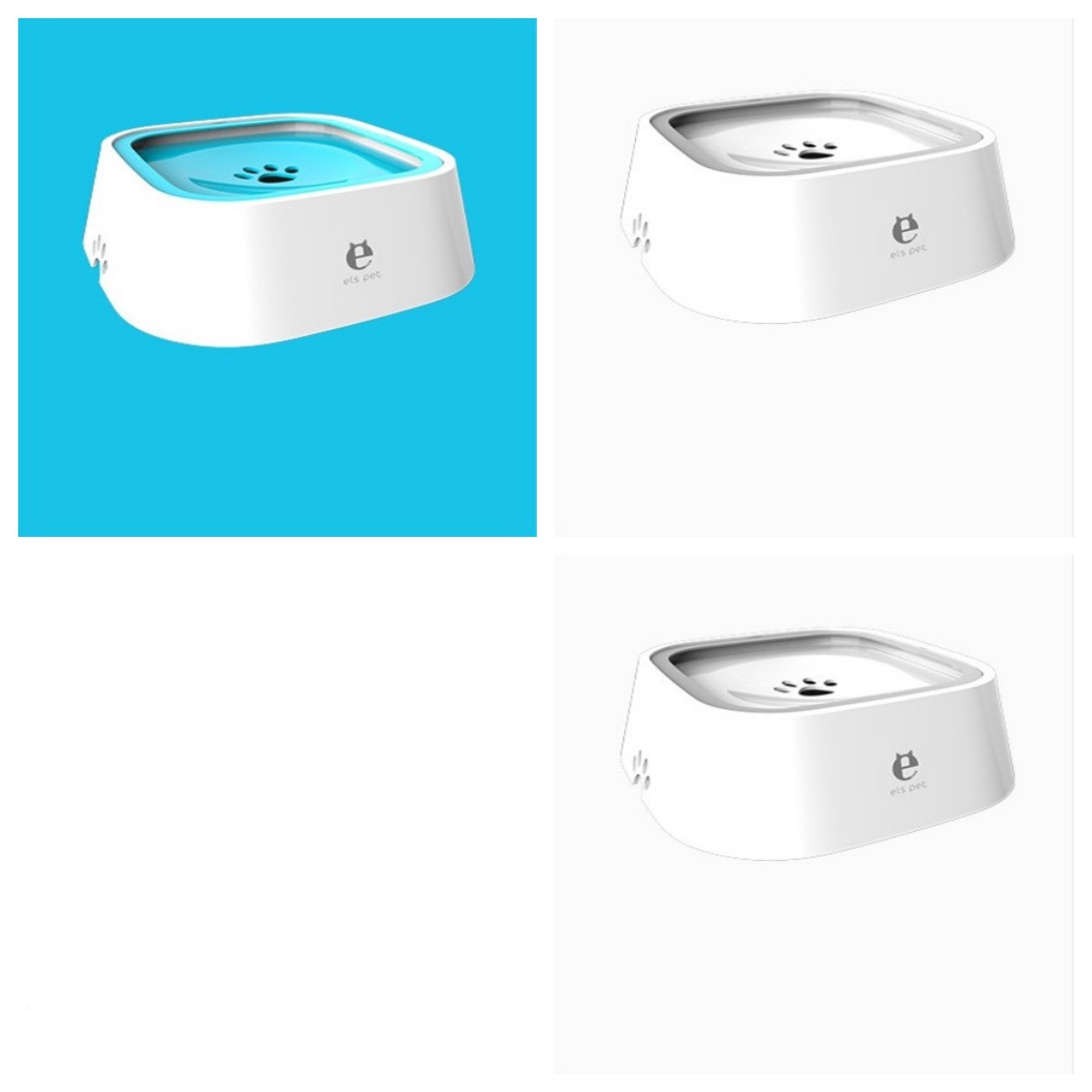 Pet Water Bowl - Slow Water Feeder Dispenser