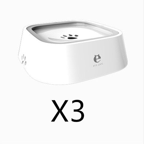 Pet Water Bowl - Slow Water Feeder Dispenser