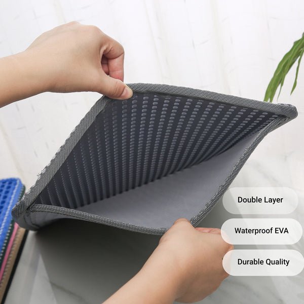 Double-Layer Cat Litter Mat – Waterproof