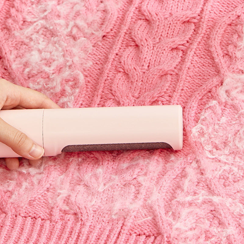 2-1 Reusable Pet Hair Remover Brush Lint Roller Self Cleaning