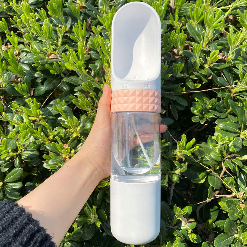 Dog & Cat Travel Water Dispenser Bottle & Feeder
