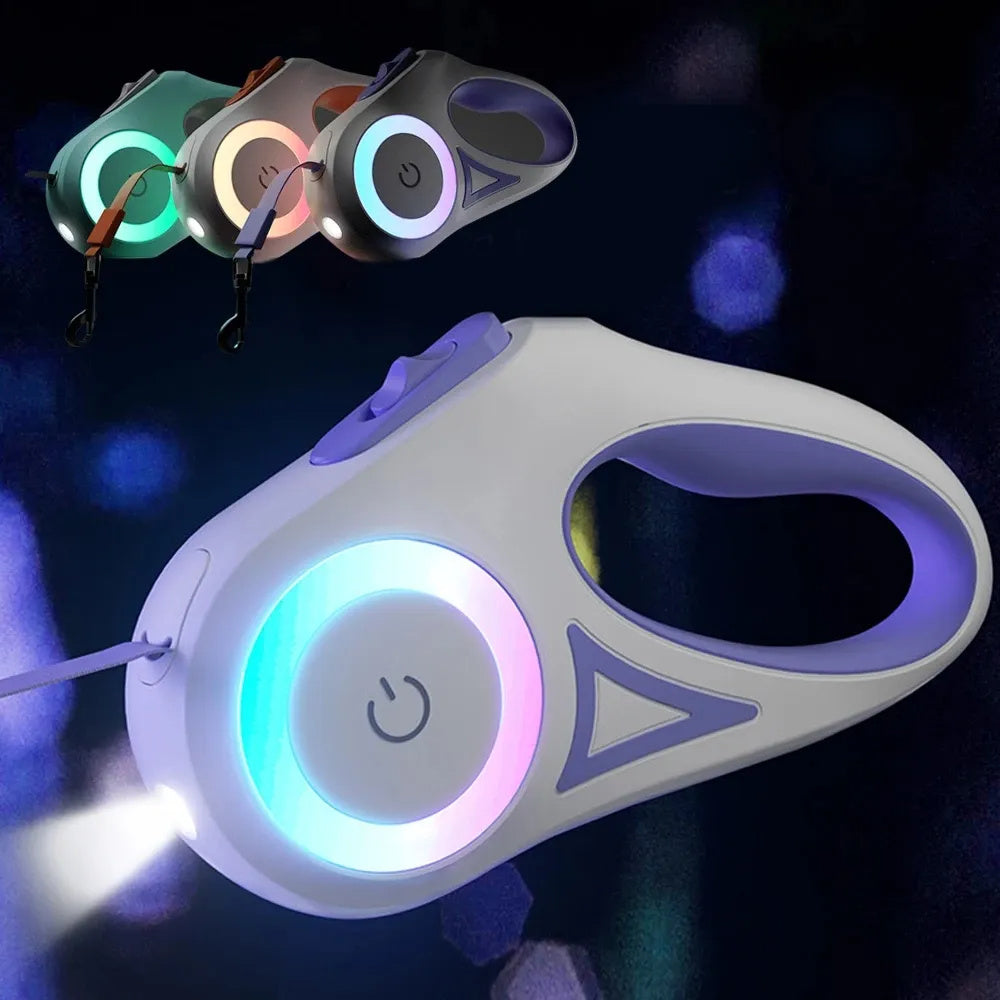 Dog Leash with LED Light