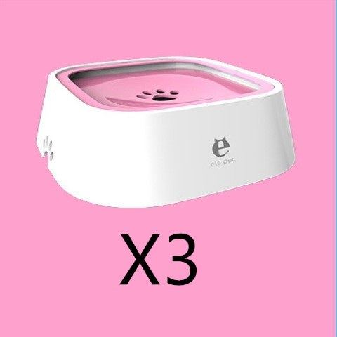 Pet Water Bowl - Slow Water Feeder Dispenser