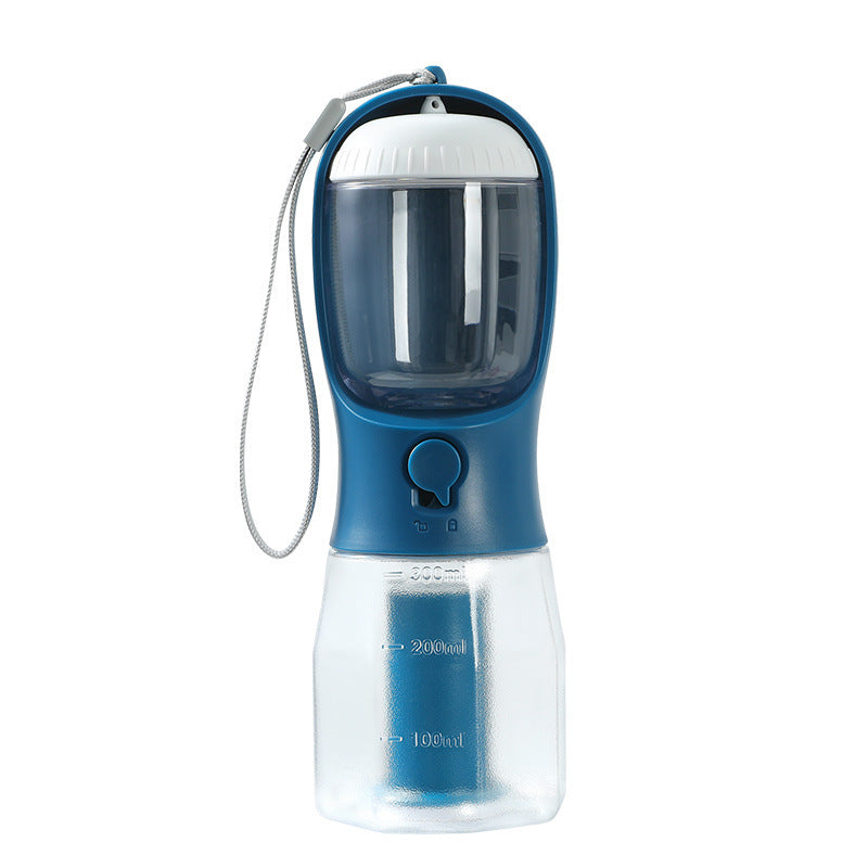 Dog Water Cup Drinking –Food Garbage – waste Bag Three-in-one Portable