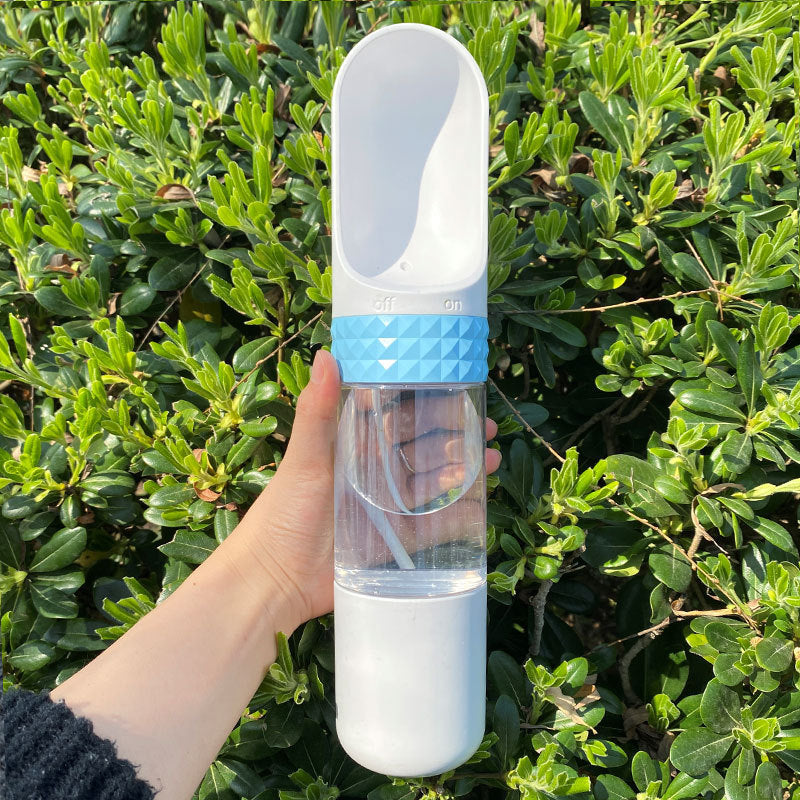 Dog & Cat Travel Water Dispenser Bottle & Feeder