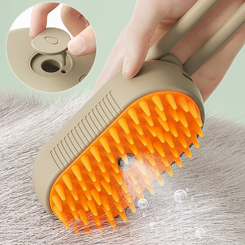 Cat &Dog Steam Brush Steamy 3 In 1 Electric Spray