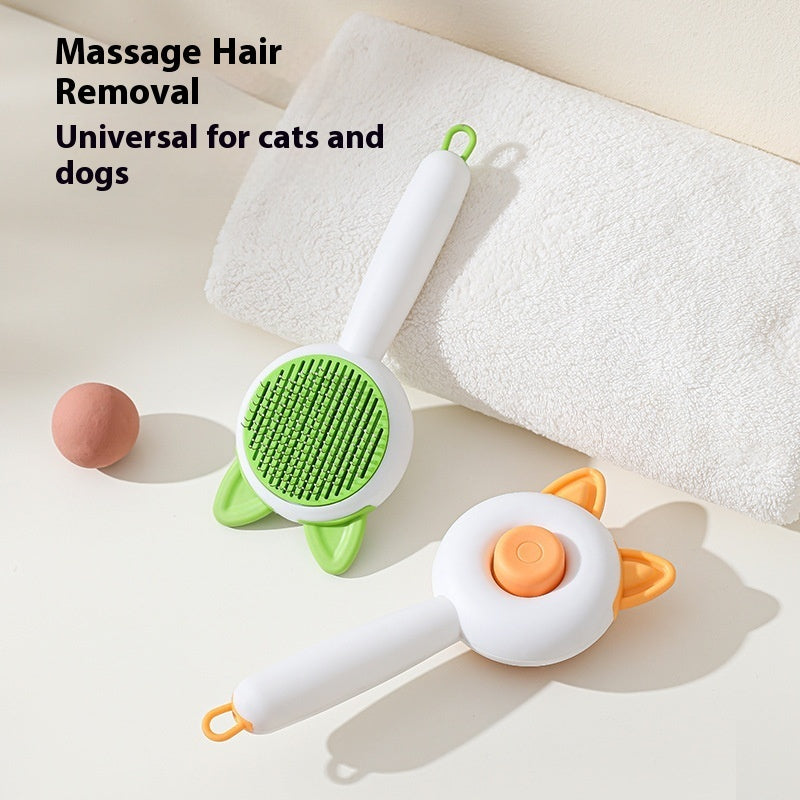 Cat & Dog Brush – Comb Self Cleaning Pet Hair Remover Brush