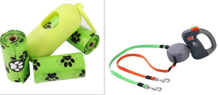 Dual Pet Dog Walking Leash