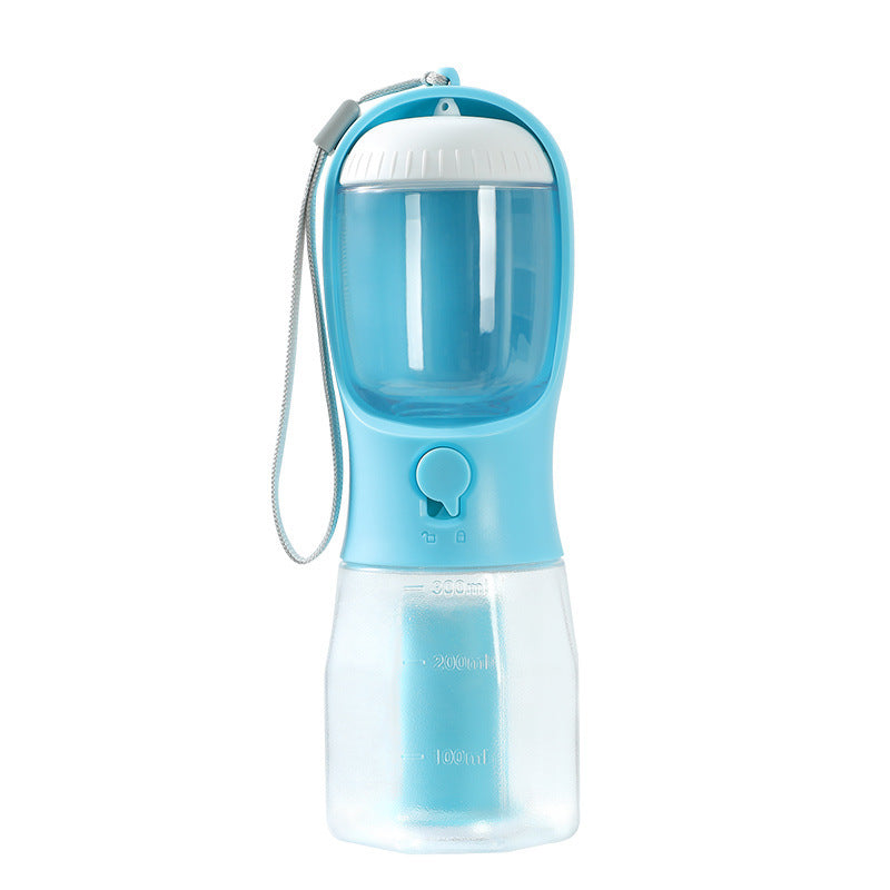 Dog Water Cup Drinking –Food Garbage – waste Bag Three-in-one Portable
