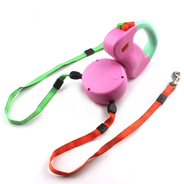 Dual Pet Dog Walking Leash
