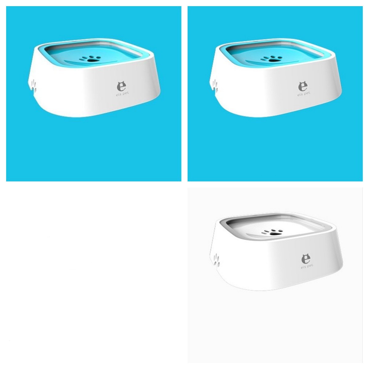 Pet Water Bowl - Slow Water Feeder Dispenser