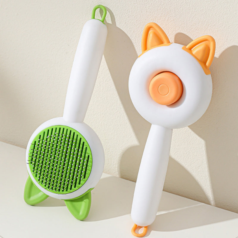 Cat & Dog Brush – Comb Self Cleaning Pet Hair Remover Brush