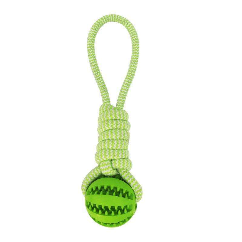 Dog Toys Treat Balls Rubber Balls Interactive Hemp