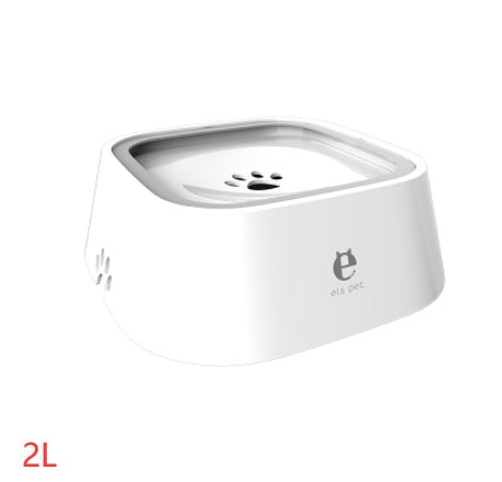 Pet Water Bowl - Slow Water Feeder Dispenser