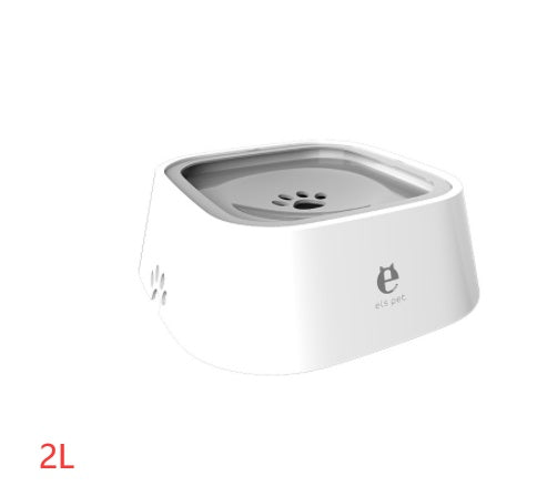 Pet Water Bowl - Slow Water Feeder Dispenser