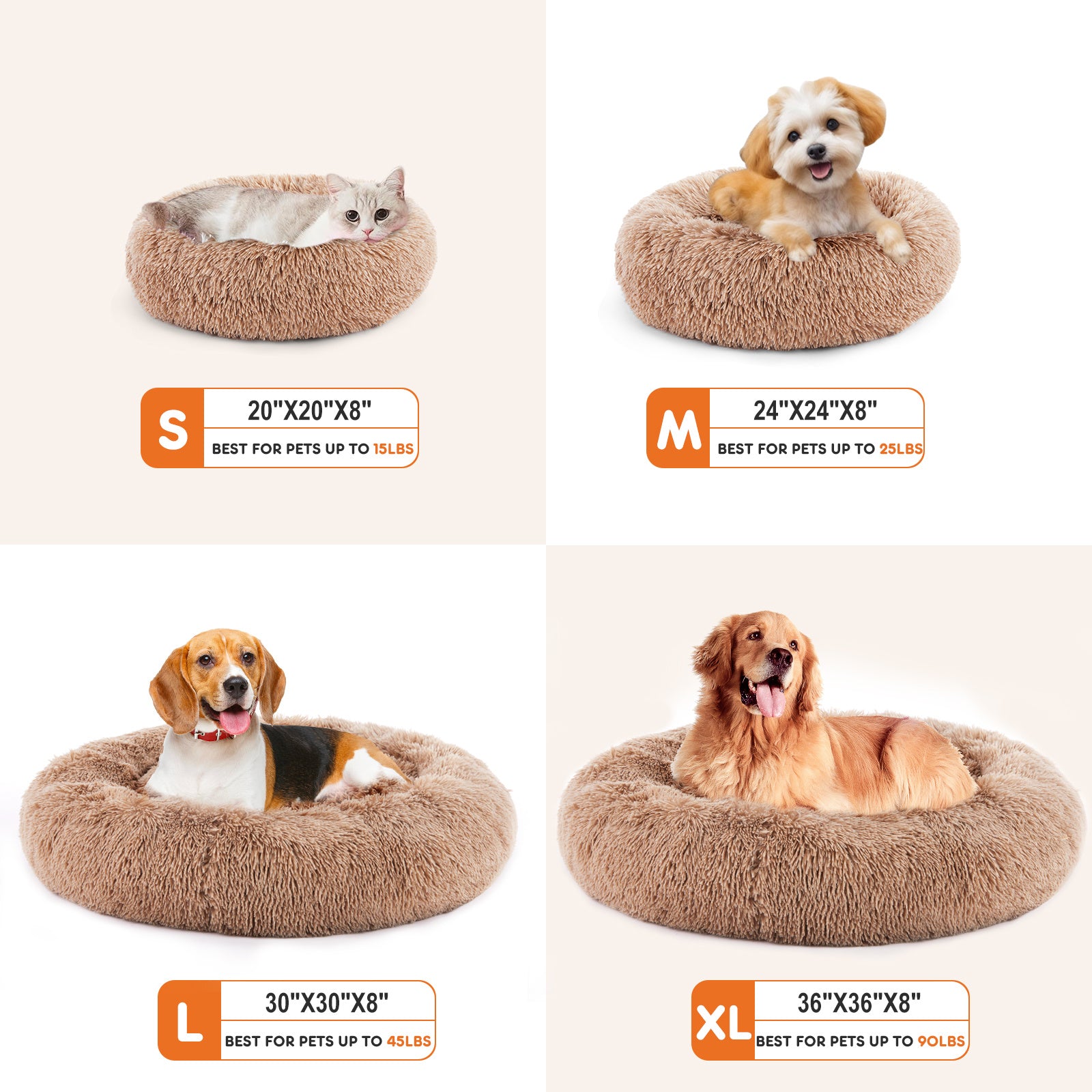 Dog Donut Bed – Ultra-Comfortable, Washable