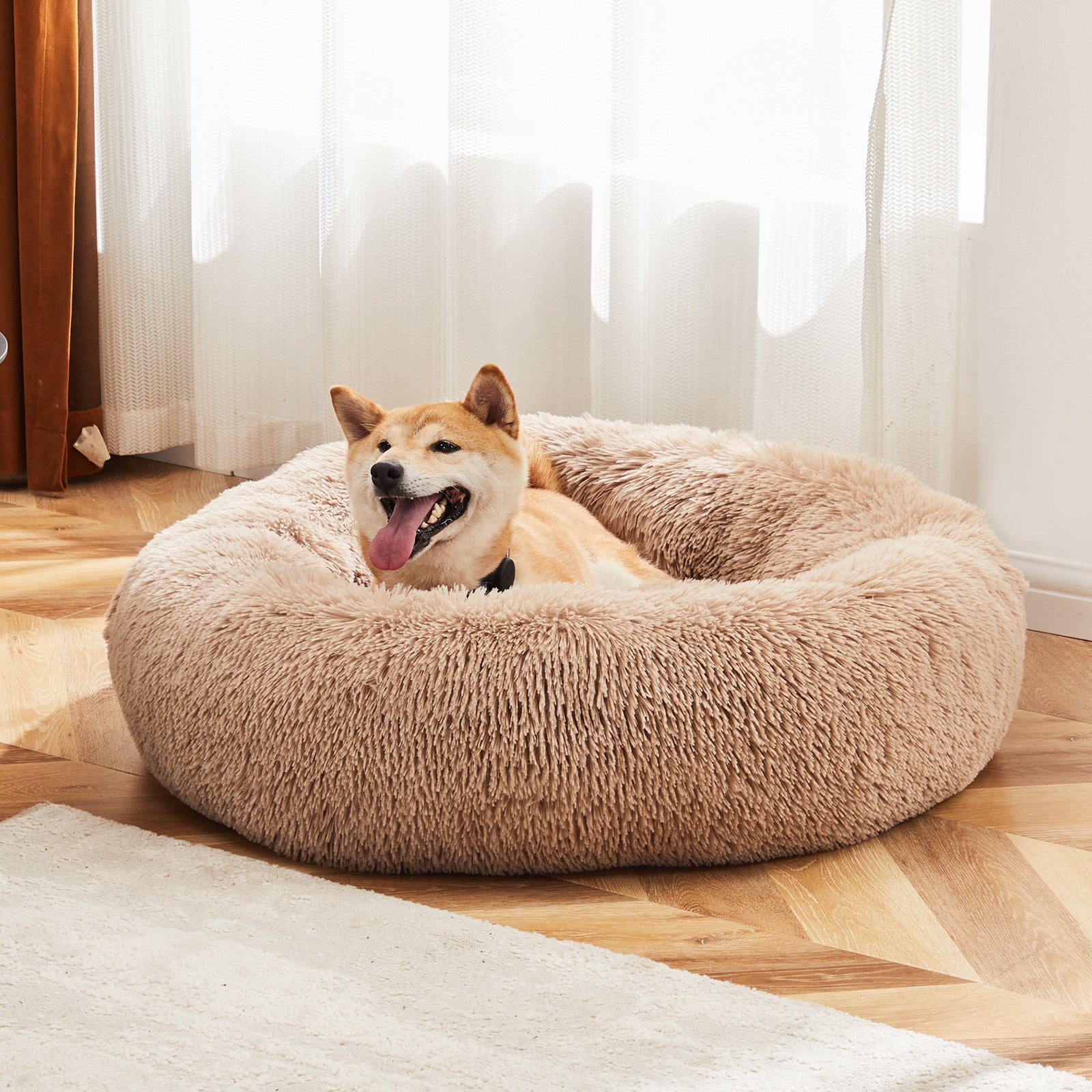 Dog Donut Bed – Ultra-Comfortable, Washable