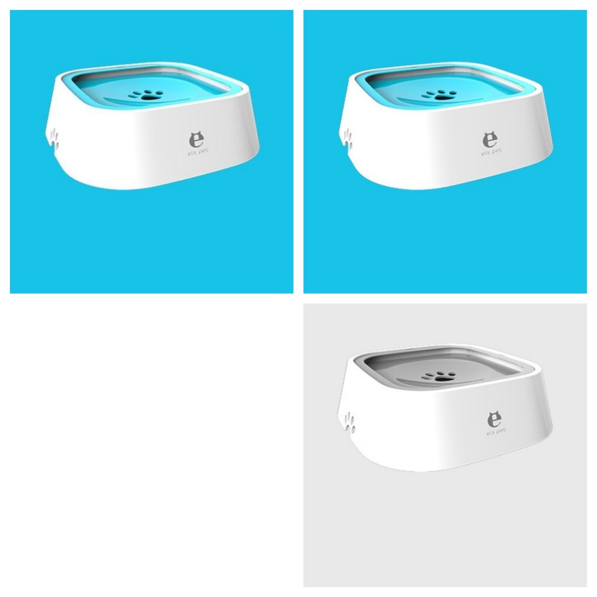 Pet Water Bowl - Slow Water Feeder Dispenser