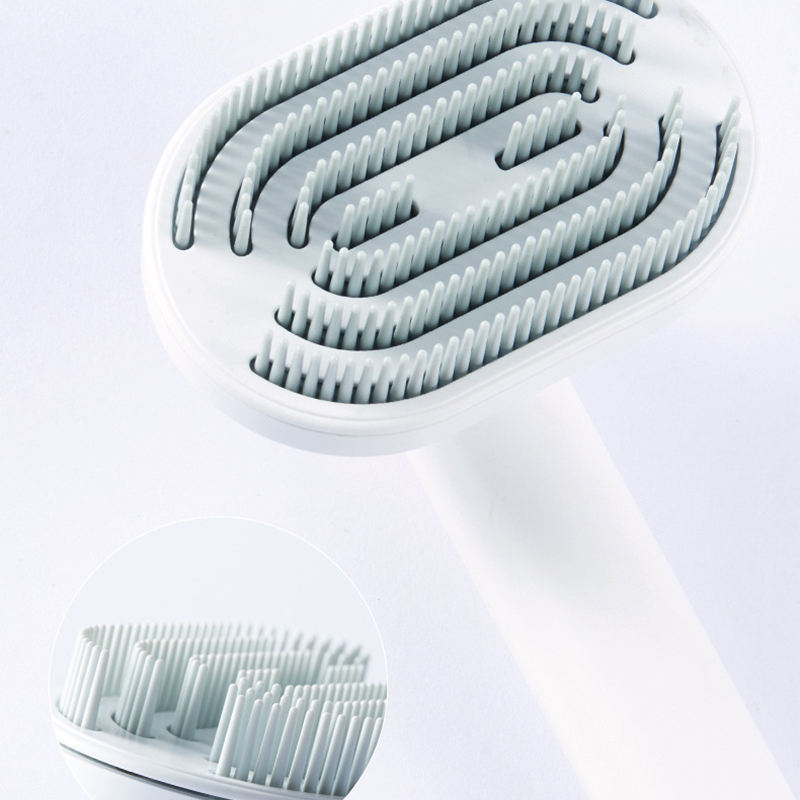Arc Needle Pet Grooming Brush Supplies Self Cleaning