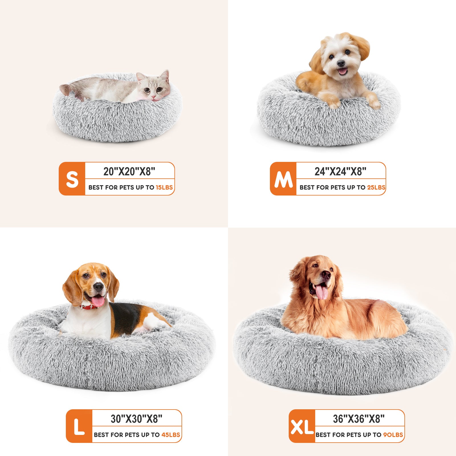 Dog Donut Bed – Ultra-Comfortable, Washable