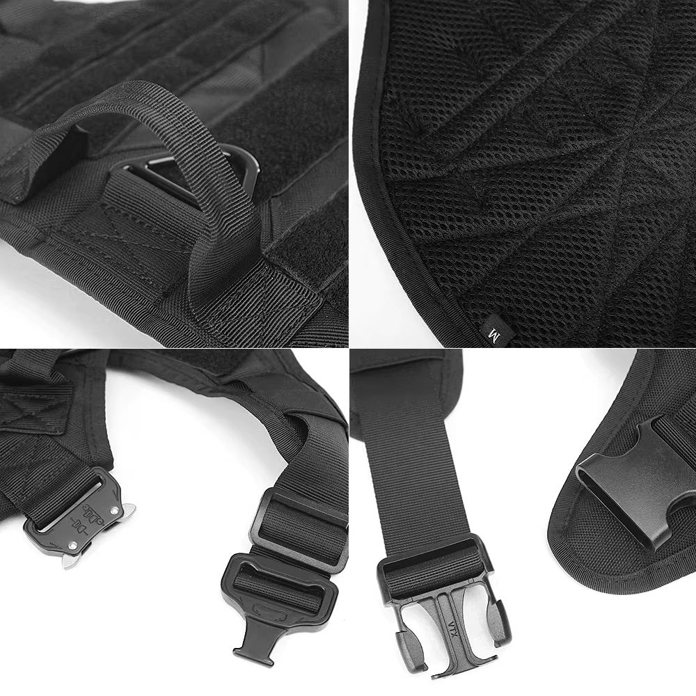 Tactical Dog Harness &amp; Leash Set