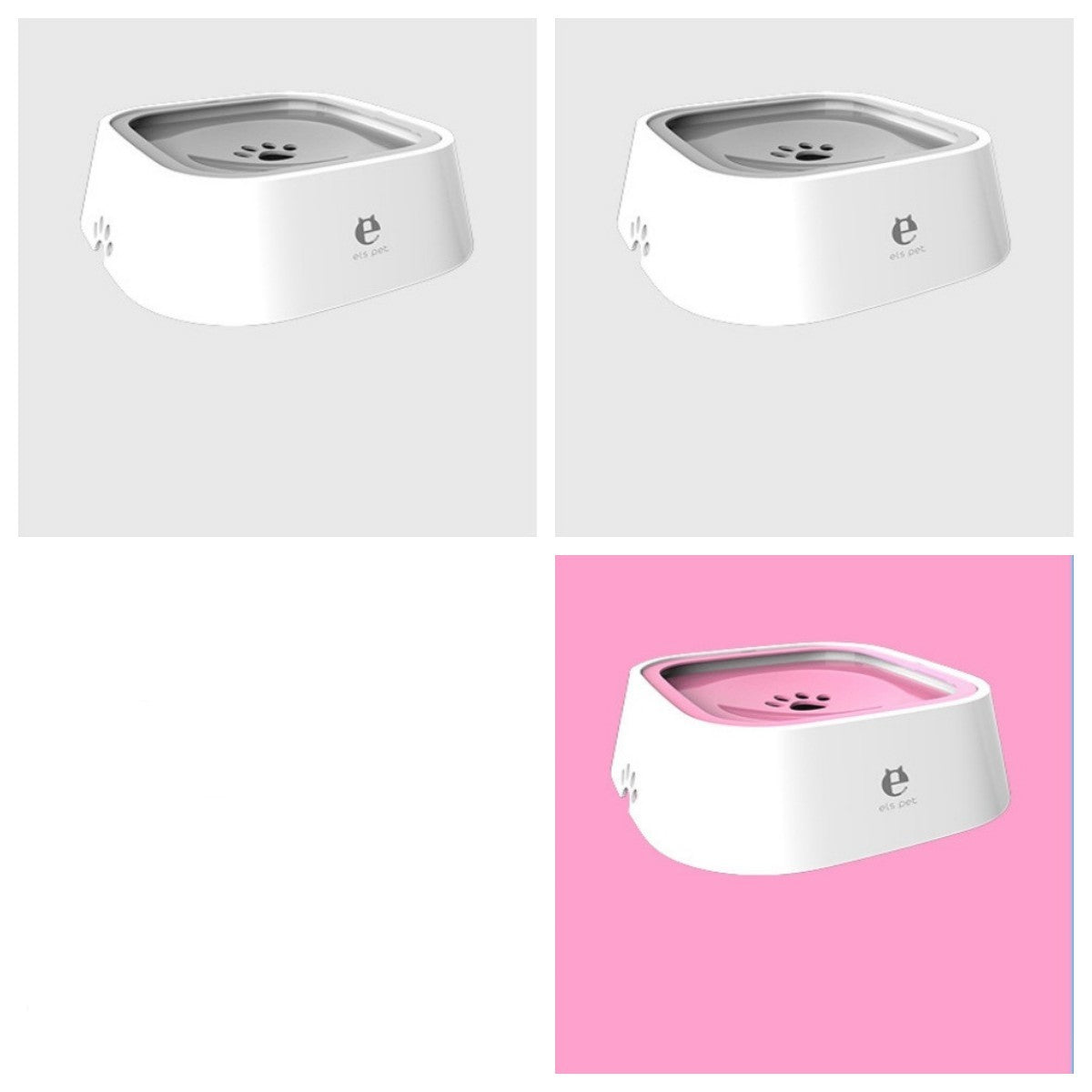 Pet Water Bowl - Slow Water Feeder Dispenser