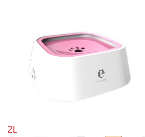 Pet Water Bowl - Slow Water Feeder Dispenser