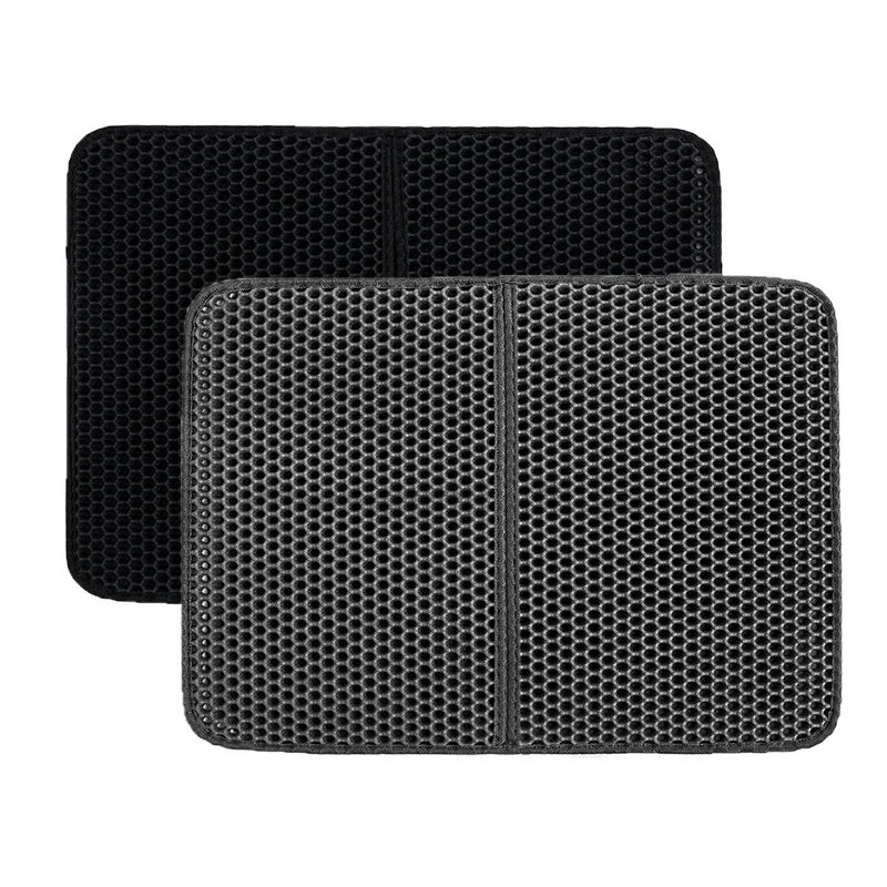 Double-Layer Cat Litter Mat – Waterproof
