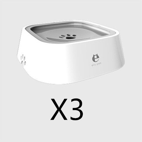 Pet Water Bowl - Slow Water Feeder Dispenser