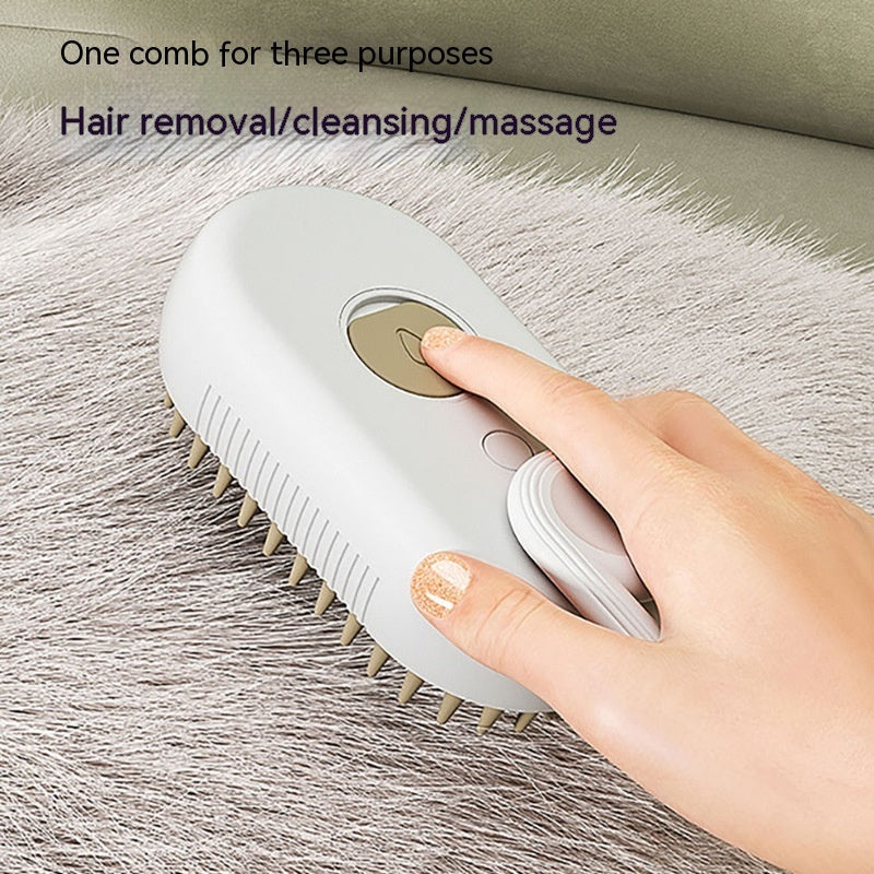 Cat &Dog Steam Brush Steamy 3 In 1 Electric Spray