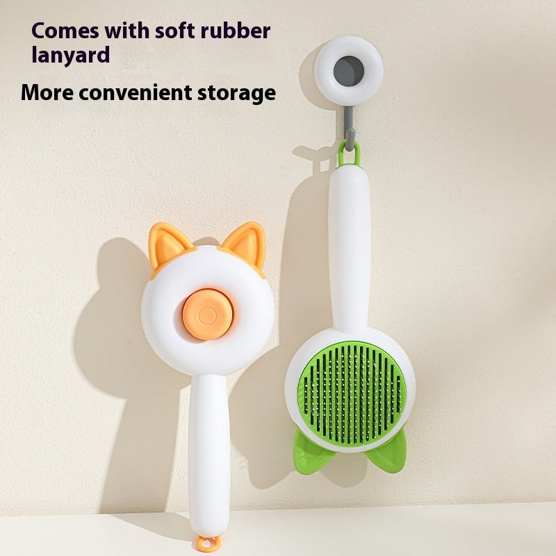 Cat & Dog Brush – Comb Self Cleaning Pet Hair Remover Brush
