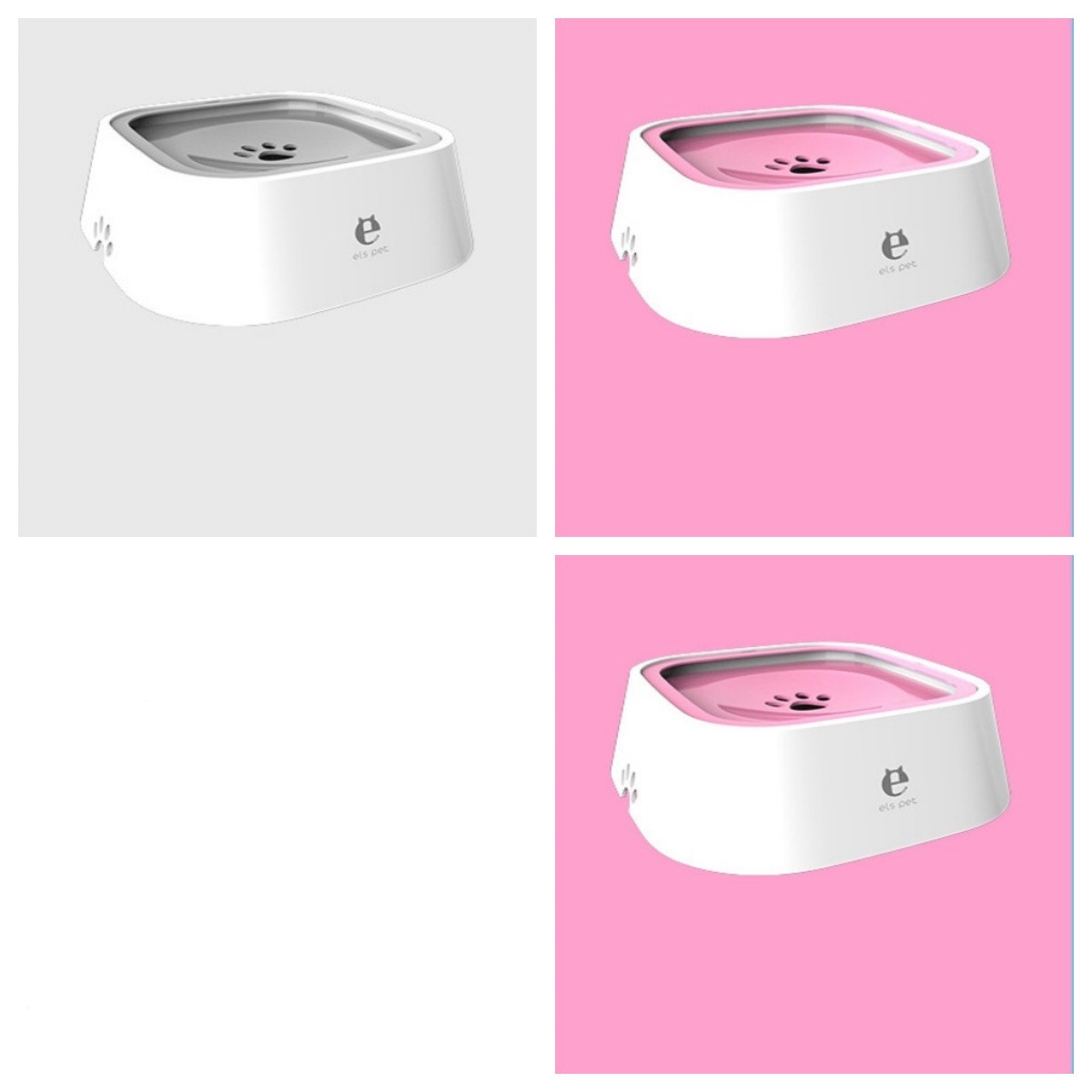 Pet Water Bowl - Slow Water Feeder Dispenser