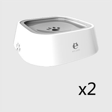 Pet Water Bowl - Slow Water Feeder Dispenser