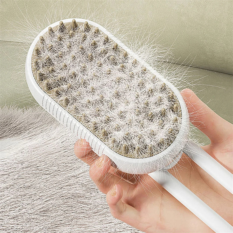 Cat &Dog Steam Brush Steamy 3 In 1 Electric Spray