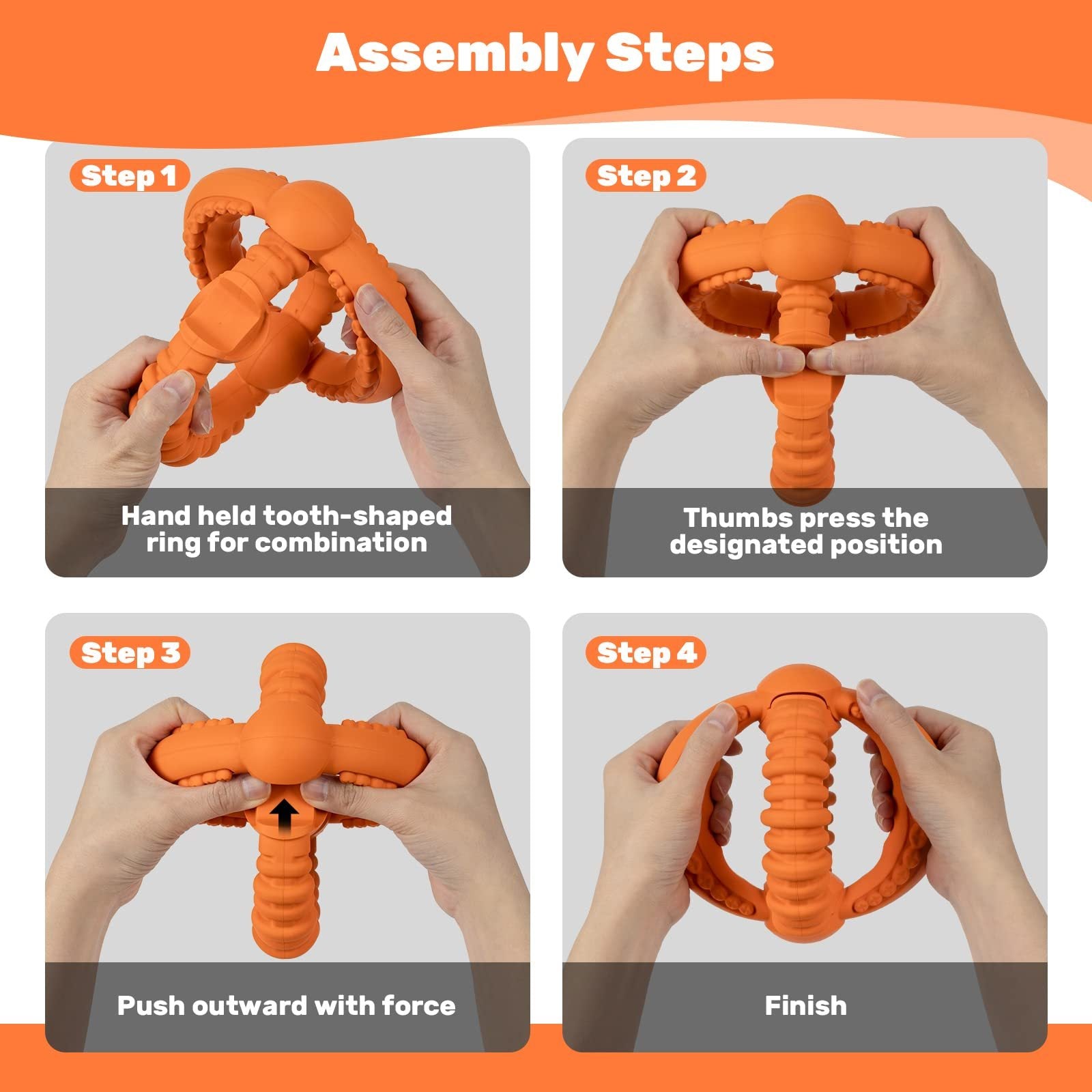 Rubber – Dog Toy – Tough Tug & Chew Toy